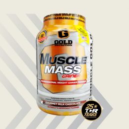 Muscle Mass Gainer Gold Nutrition - 1.5 kg - Gourmet Milk Chocolate